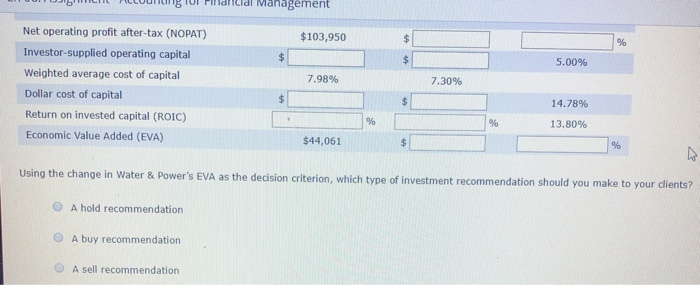 Solved 10. The calculation of a firm's Market Value Added | Chegg.com