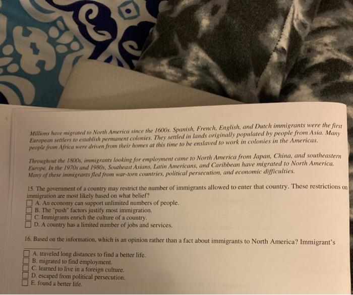 Solved Questions 15 and 16 are based on the following | Chegg.com