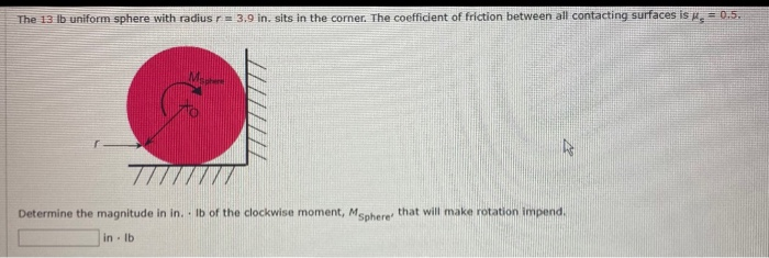 Solved The coefficient of static friction between all | Chegg.com