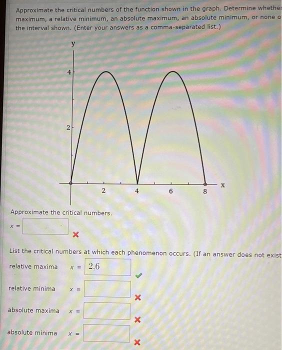 Solved Approximate the critical numbers of the function | Chegg.com