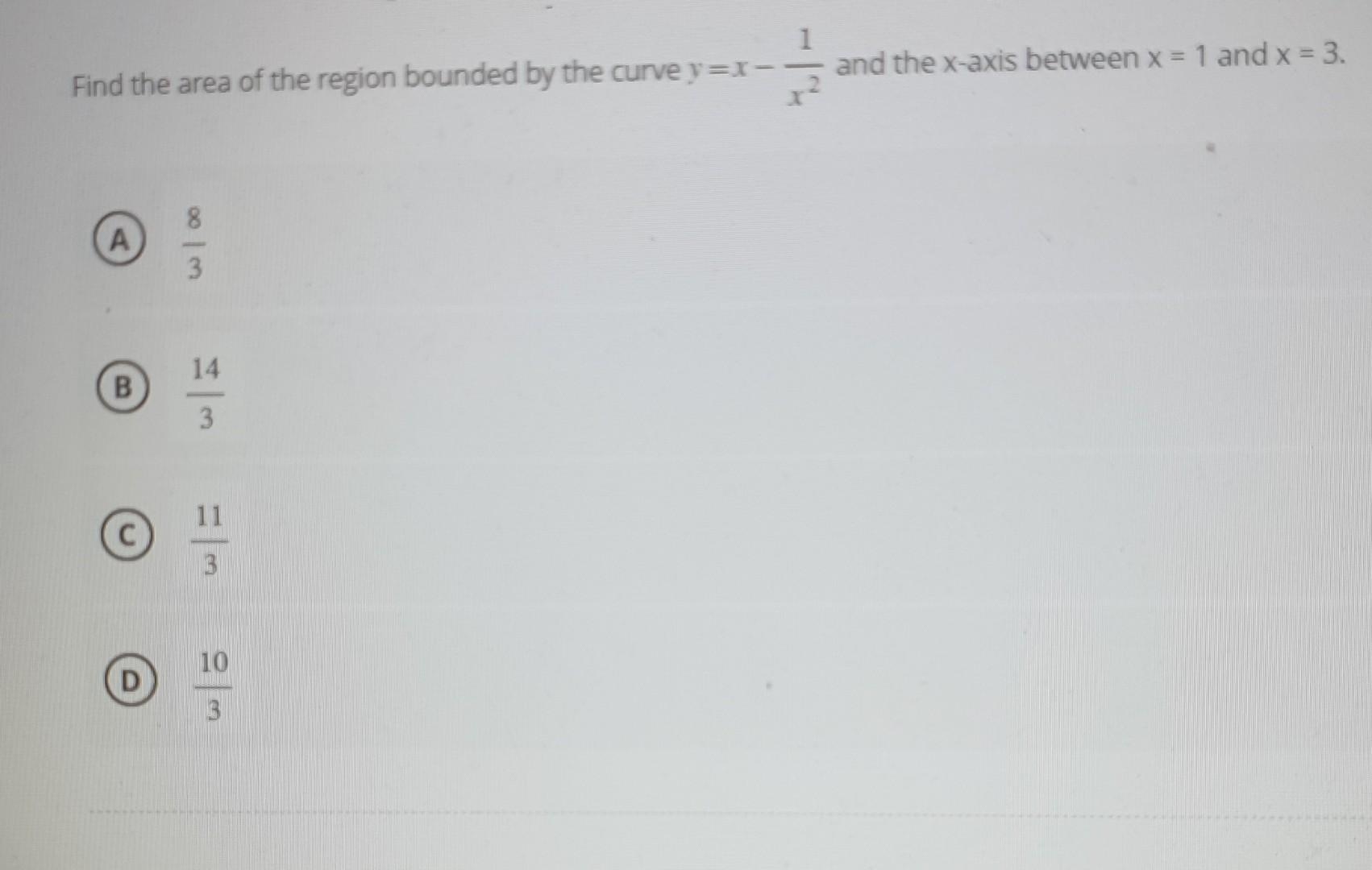 Solved Find the area of the region bounded by the curve | Chegg.com