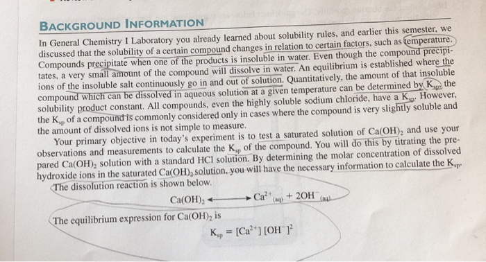 1 Calculate The Oh From The Results Of Your Chegg 1 Calculate The Oh From The Results Of Your Chegg