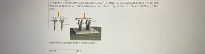 Solved MFit Determe the beaving stresses in the grset | Chegg.com