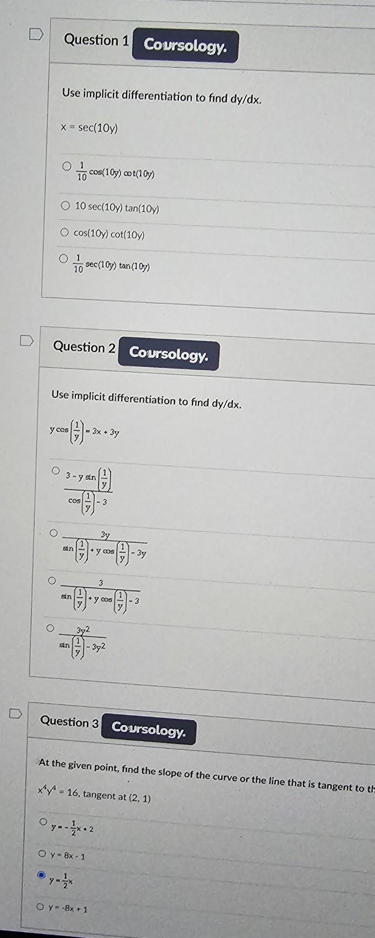 Solved Find the second derivative of the function. | Chegg.com