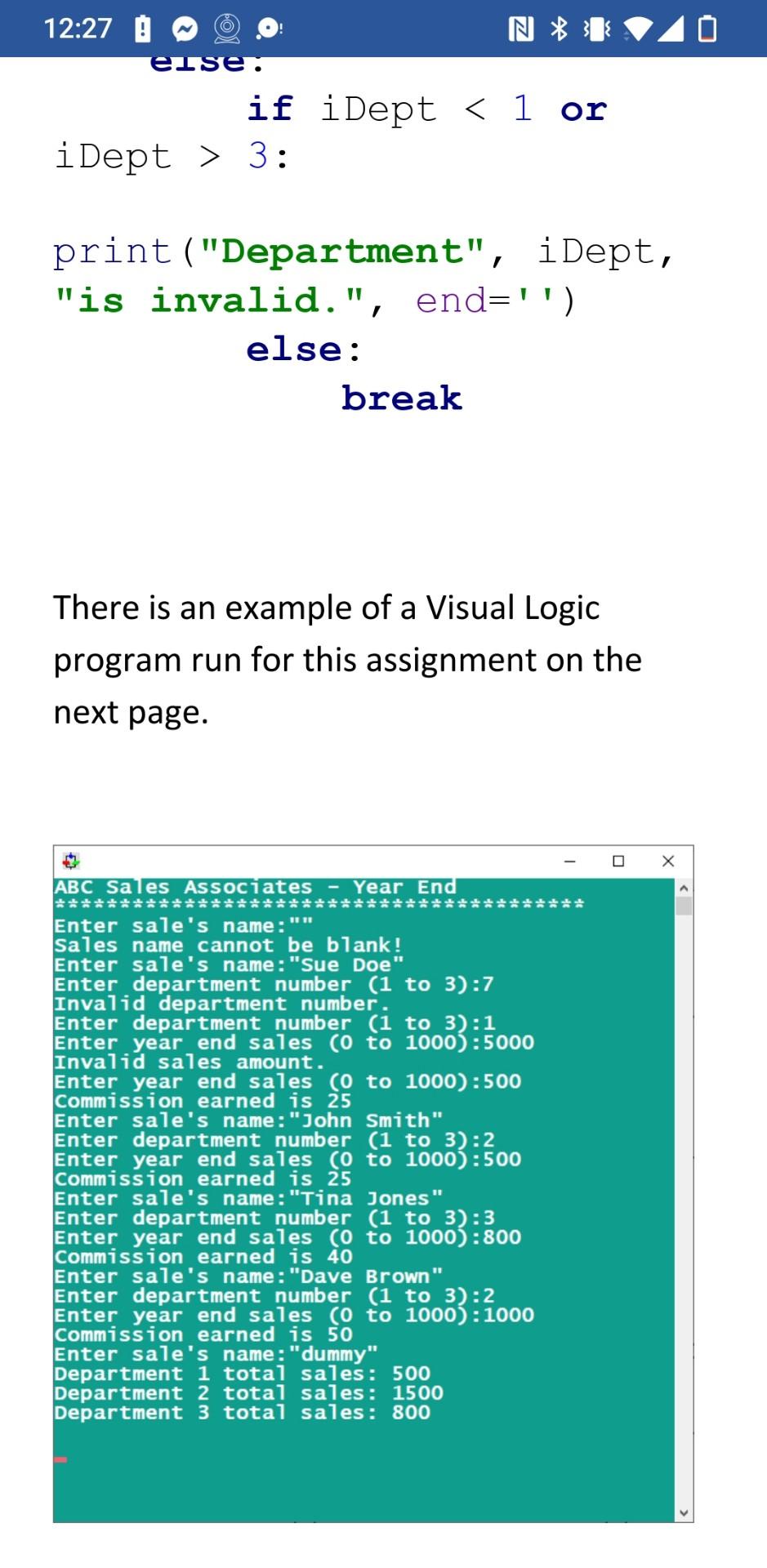Solved Student Name: Create a new PyCharm project in your | Chegg.com