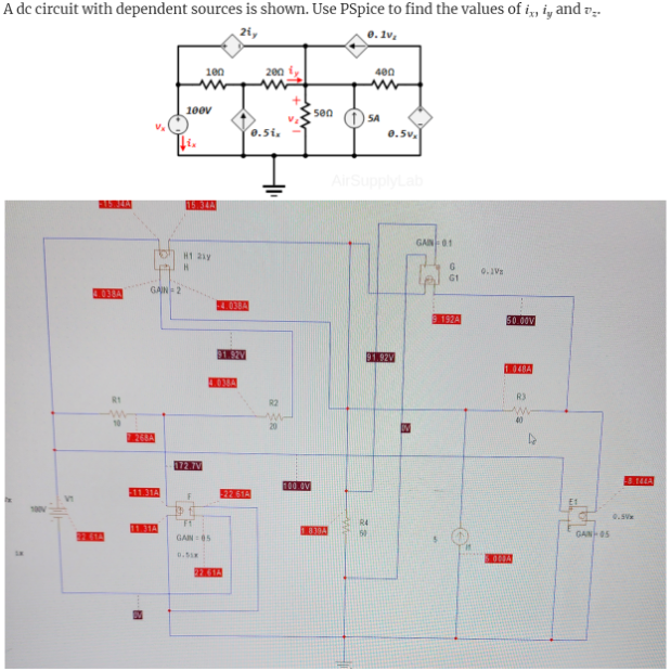Solved by an EXPERT A dc ﻿circuit with dependent sources is ﻿shown. Use ...