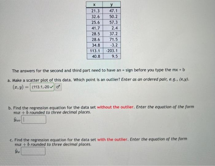 Solved I Need Help With B And C. Explaining How To Find This | Chegg.com