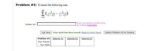 Solved Problem #5: Evaluate the following | Chegg.com