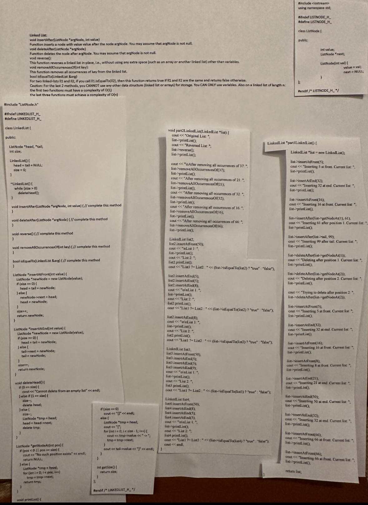 Solved C+ + ﻿Data Structures: Please follow the pictured | Chegg.com