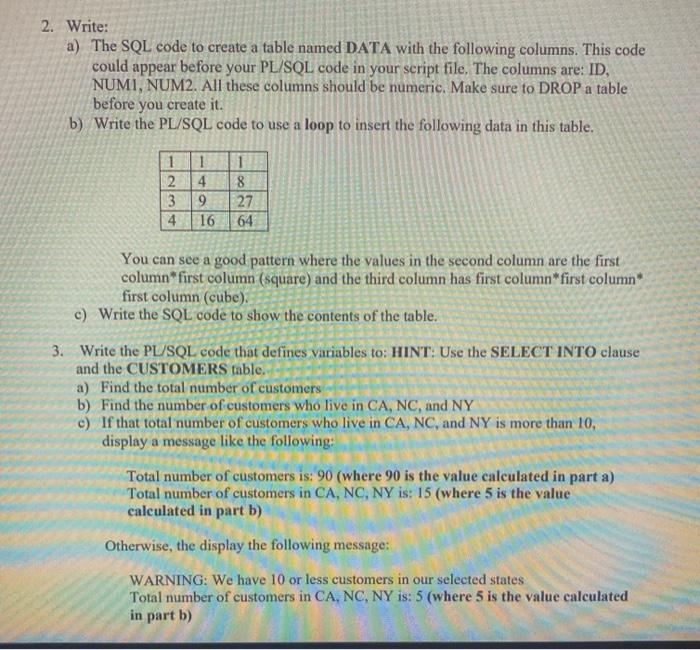 Solved Total Points 100 points This assignment is based on | Chegg.com