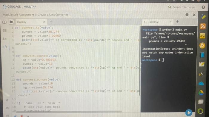 Solved What's wrong with my code. Everytime i attempt to run | Chegg.com