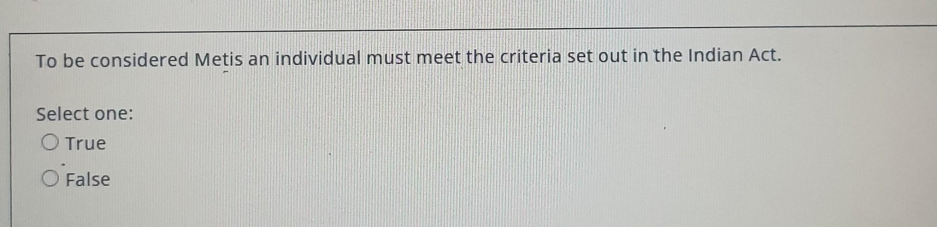 ARE METIS CONSIDERED INDIAN visual data 4