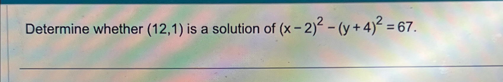 Solved Determine Whether (12,1) ﻿is A Solution Of | Chegg.com