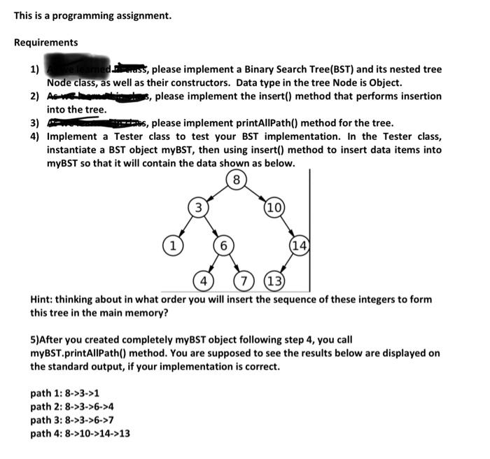 Solved This is a programming assignment. Requirements 1) med | Chegg.com