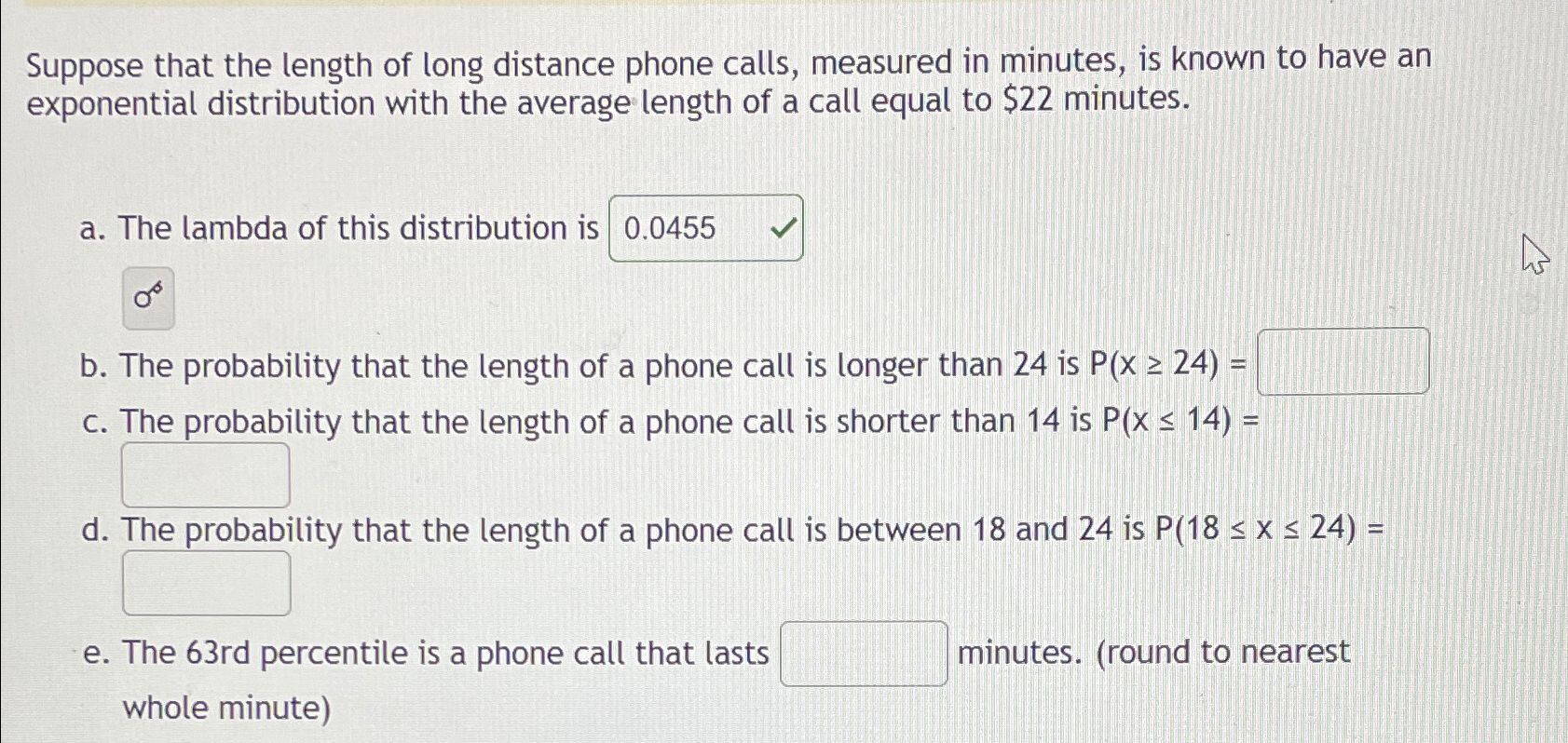 Solved Suppose that the length of long distance phone calls, | Chegg.com