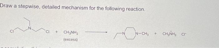 Solved Draw a stepwise, detailed mechanism for the following | Chegg.com
