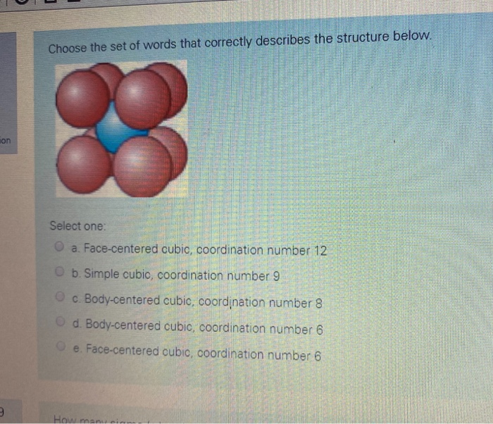 Solved The unit cell of an ionic compound is shown below. • | Chegg.com