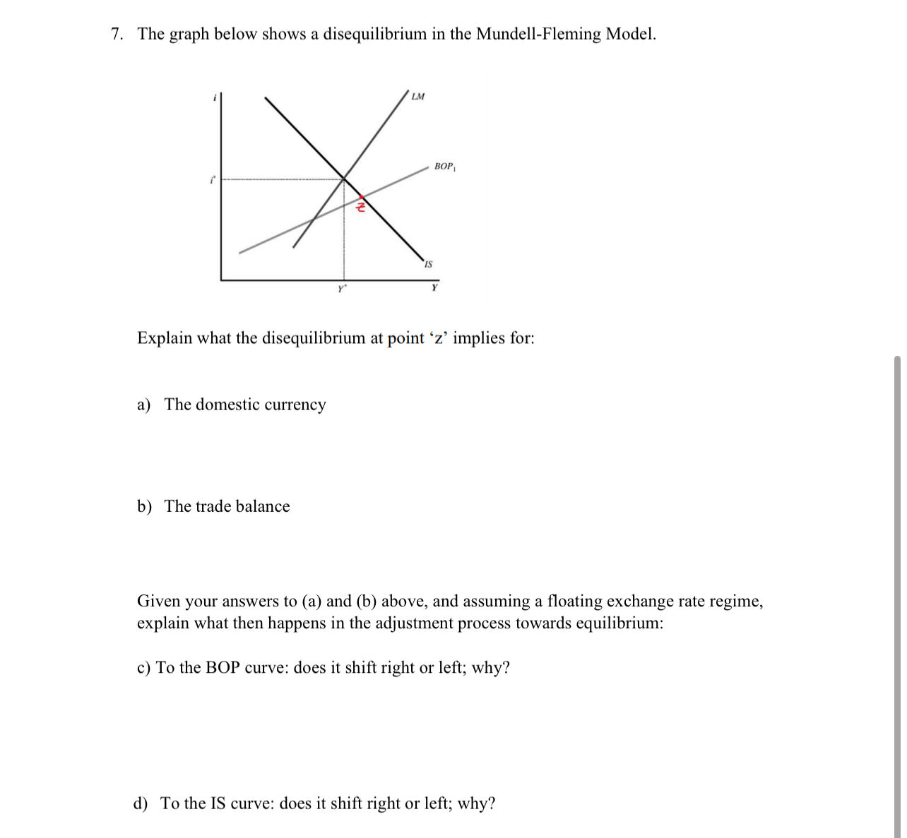 Solved • ﻿The graph below shows a disequilibrium in the | Chegg.com