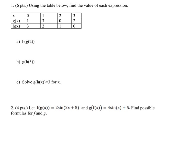 Solved I really need some help with question 1 and question | Chegg.com