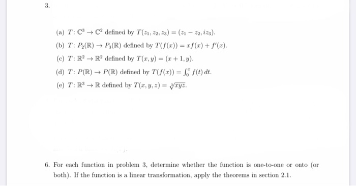 Solved 3 A T C C Defined By T 21 22 23 21 Chegg Com