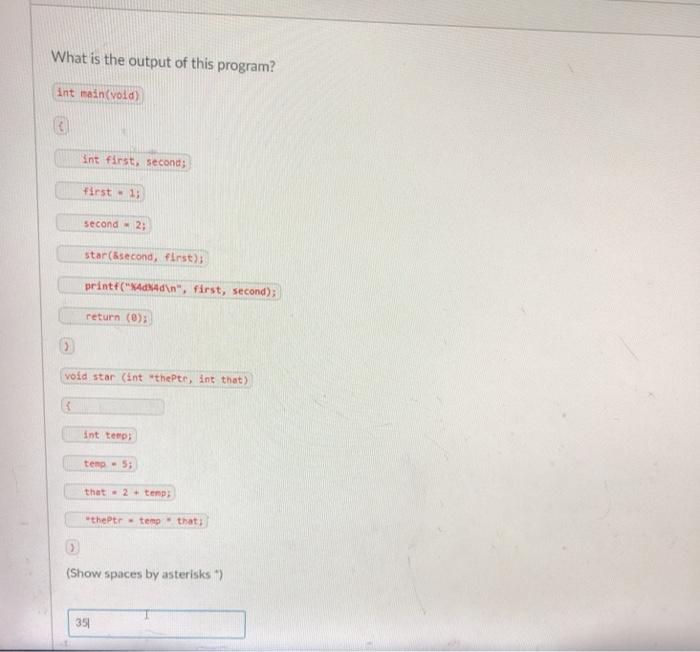 Solved intro to programming C please show how you did it so | Chegg.com