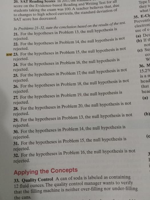 score on the Evidencebased Reading and Writing Test