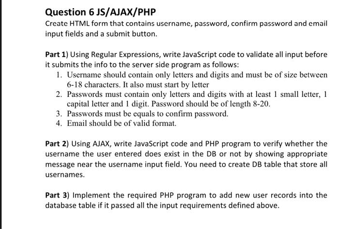 Screen-shots of Part I and III of the user study. The usernames