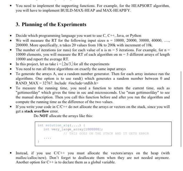 Solved 1. Introduction The first goal of this programming | Chegg.com