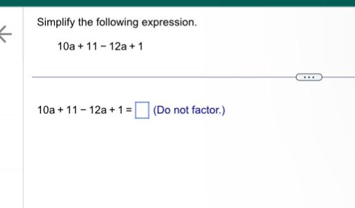 Solved Simplify the following | Chegg.com
