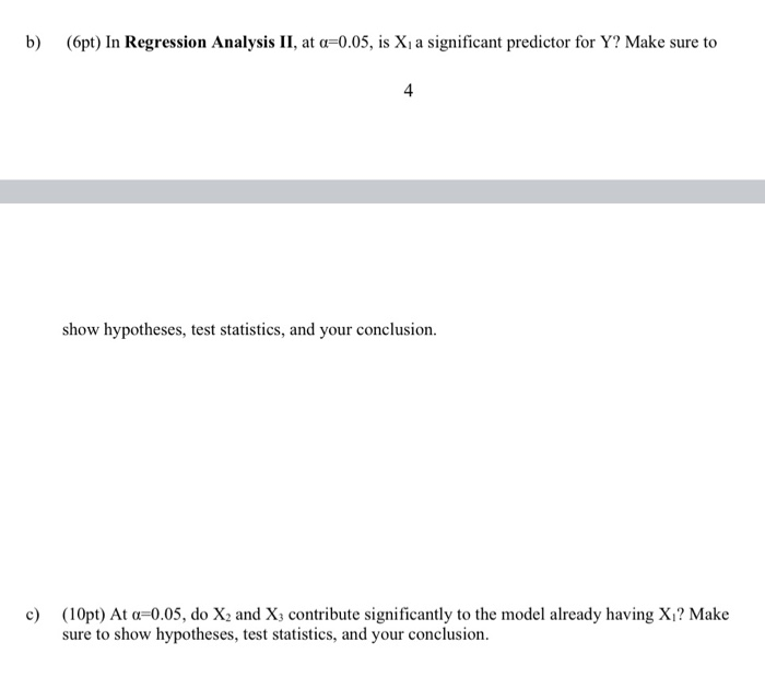 Solved 7. In a regression analysis involving 10 | Chegg.com