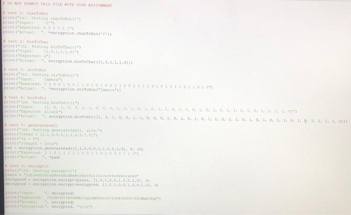 Solved 2. Encrypting Messages Using a LFSR [80%] For this | Chegg.com