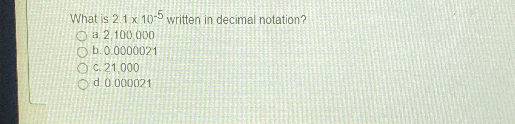 what is 2 5 10 written as a decimal