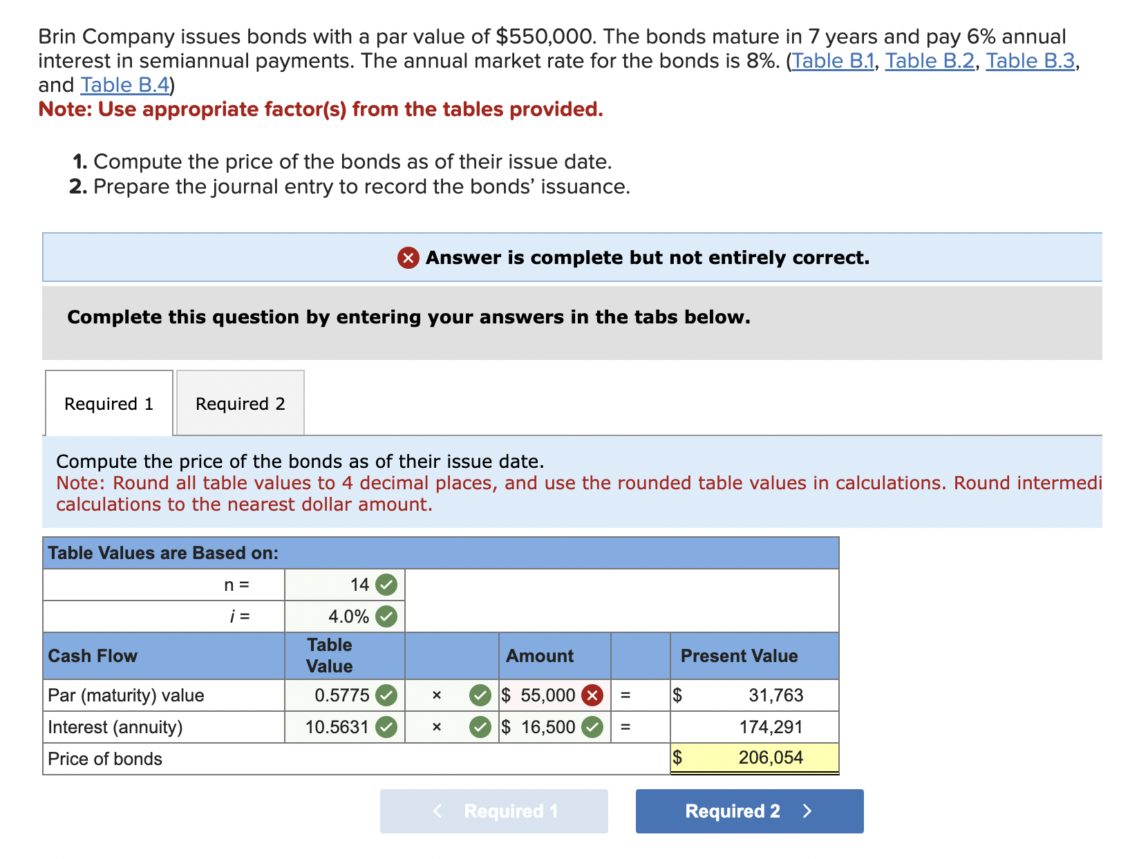 Solved Brin Company Issues Bonds With A Par Value Of | Chegg.com