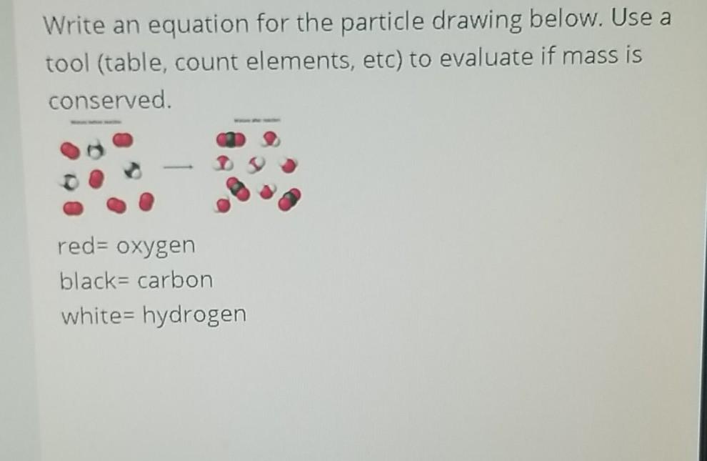 Solved Coco Balance the reaction below by drawing any | Chegg.com