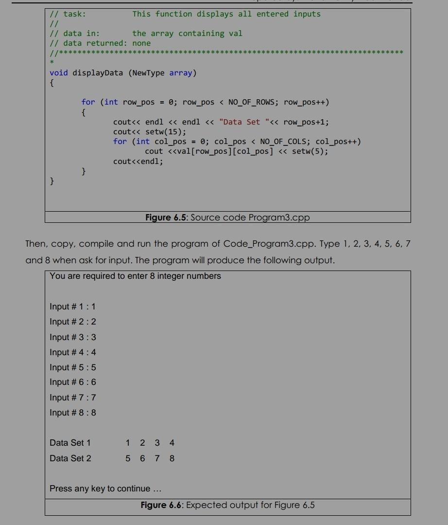Solved Practice 03: Two dimensional arrays (15 marks) 1. | Chegg.com