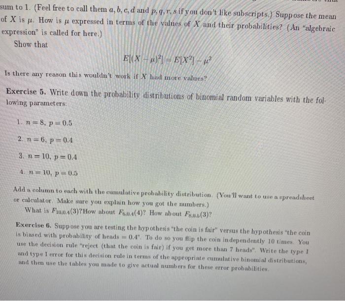 Solved " Draw a Exercise 1. Suppose the random variable X | Chegg.com
