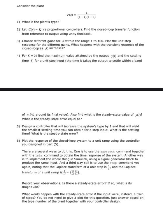 Solved Pid controller question: I have kp and kd and kl | Chegg.com