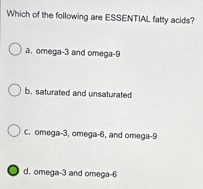 Solved Which of the following statements regarding saturated