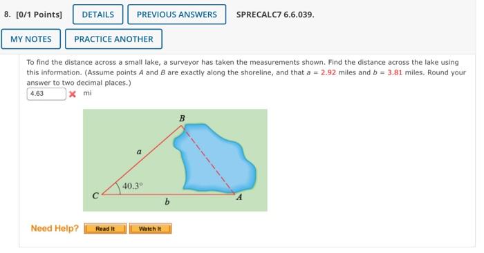 Solved 5. [-13 Points] DETAILS SPRECALC7 6.6.019. MY NOTES | Chegg.com