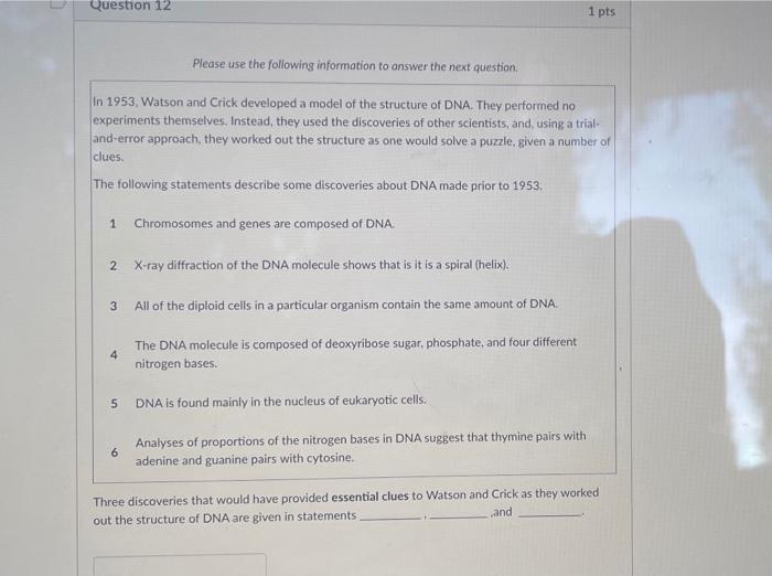 Solved Question 10 1 pts Please use the following | Chegg.com