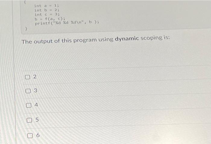 Solved Consider the following C code fragment and box circle | Chegg.com