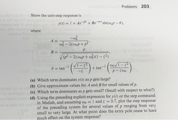 Solved 48 Consider The Following Second Order System With An