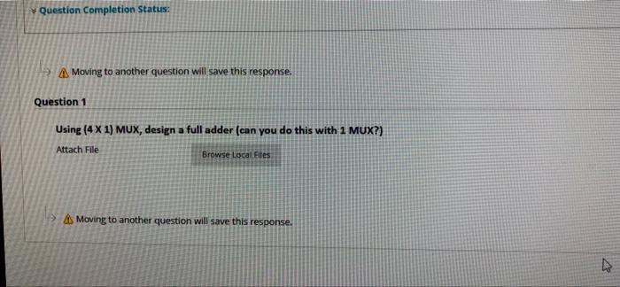 Solved Question Completion Status: A Moving to another | Chegg.com