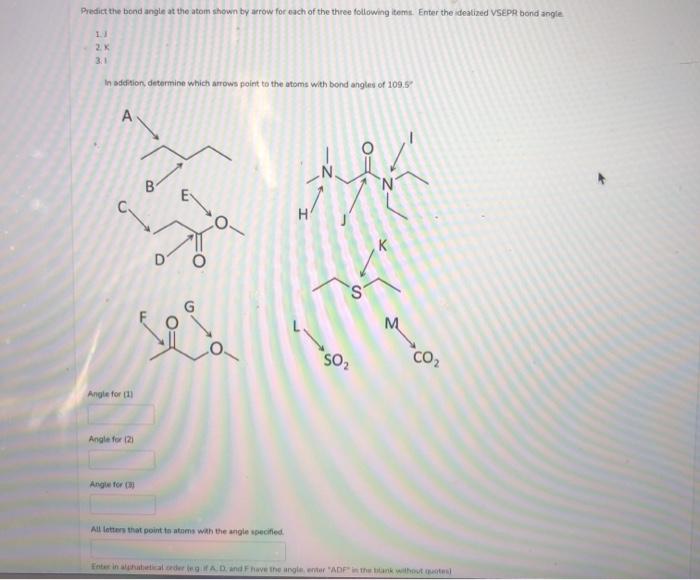 Solved Apply the VSEPR madel to CH, COOH to predict the | Chegg.com