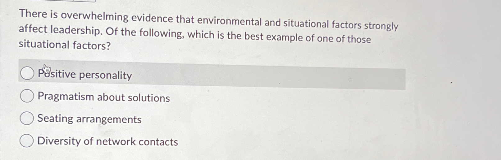 Solved There is overwhelming evidence that environmental and