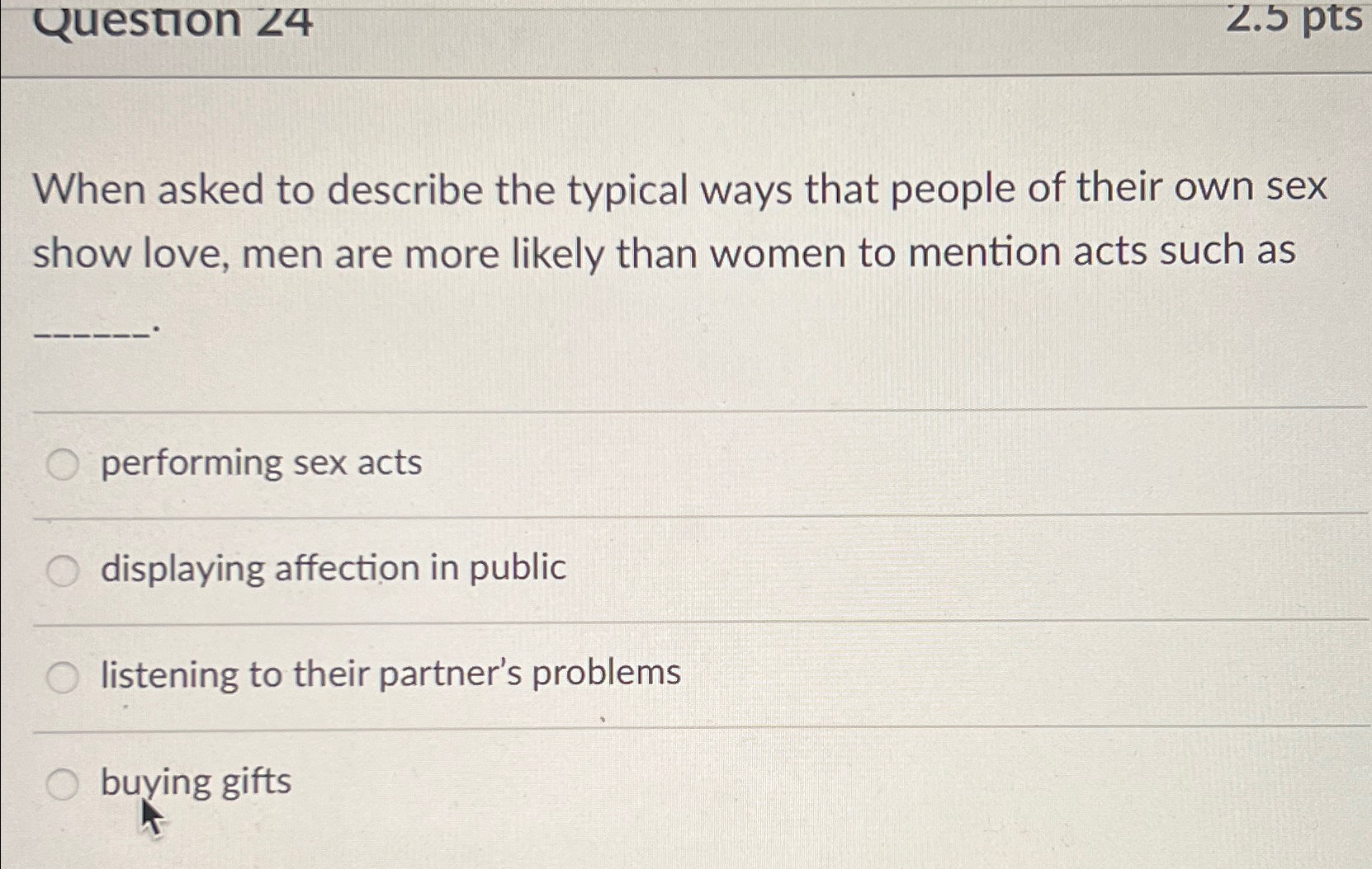 Solved When asked to describe the typical ways that people | Chegg.com