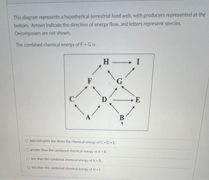 Solved This diagram represents a hypothetical terrestrial | Chegg.com