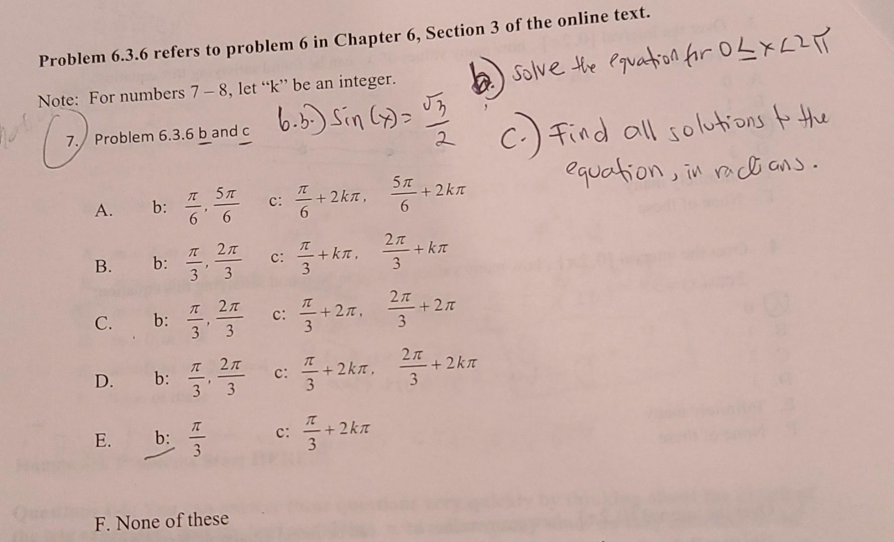 Solved Problem 6.3.6 Refers To Problem 6 In Chapter 6, | Chegg.com