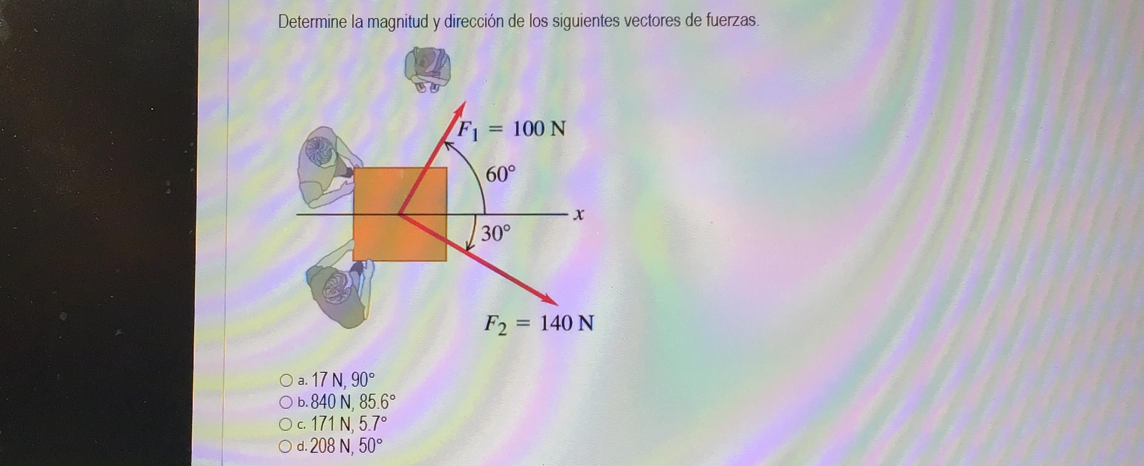 Solved Determine La Magnitud Y Dirección De Los Siguientes | Chegg.com