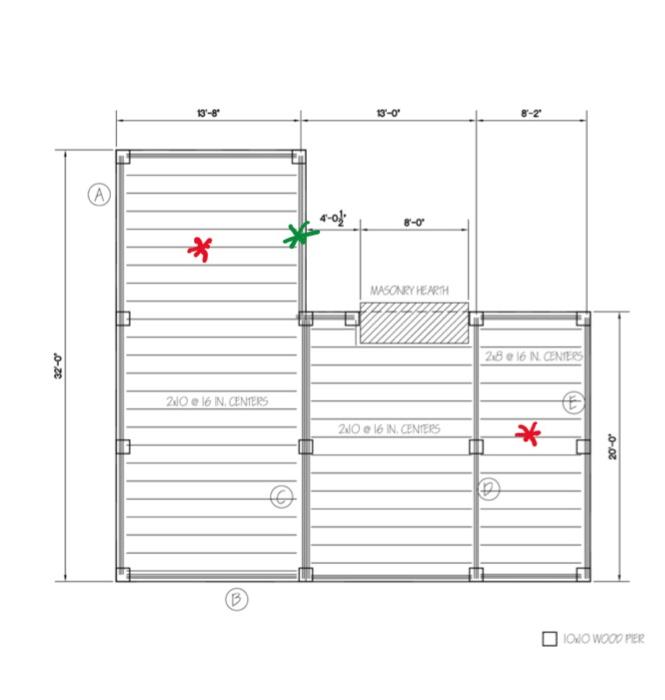 Solved The plan below represents the ground floor of a | Chegg.com